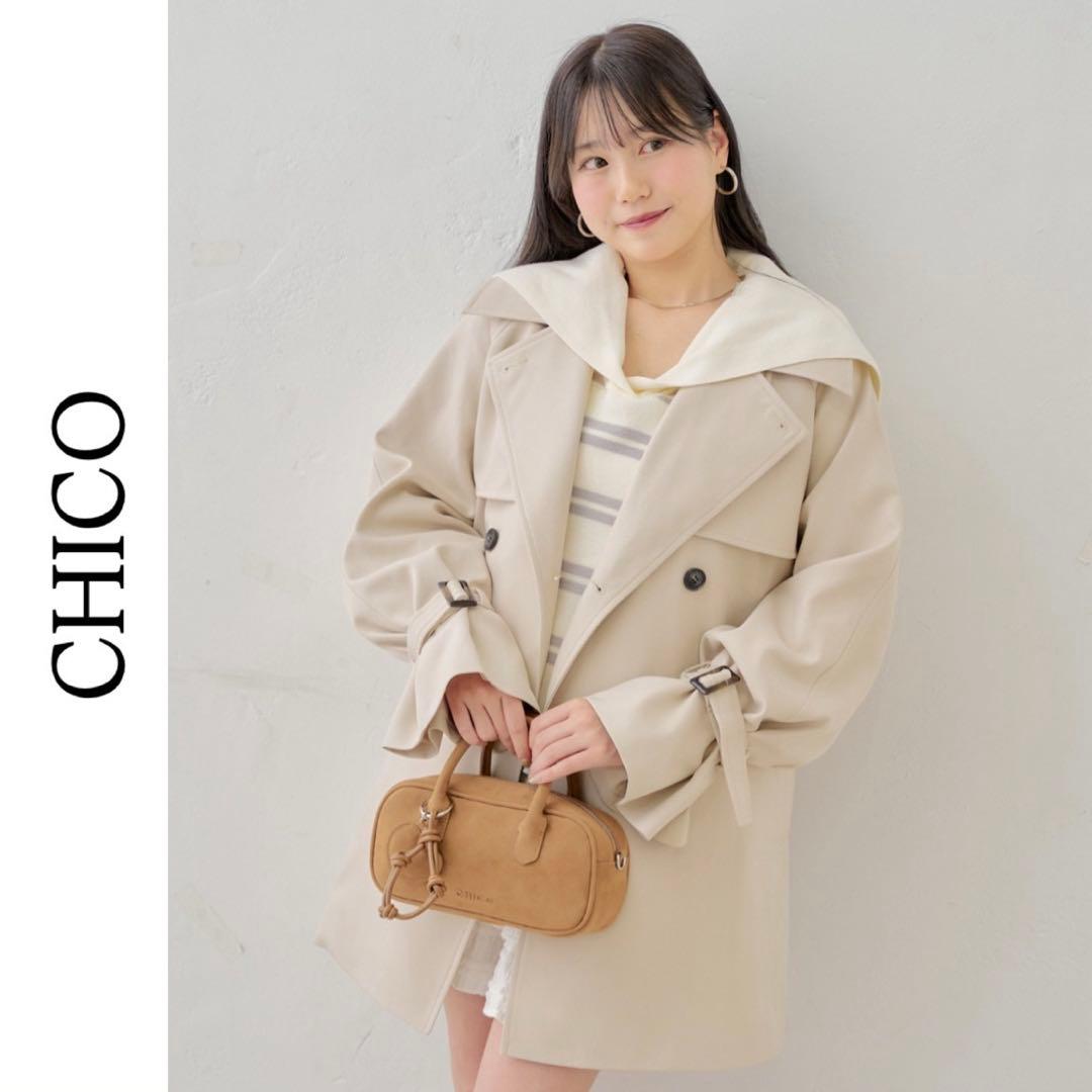 新品未使用 タグ付き 【 2025春夏新作 】 チコ chico トレンチコート