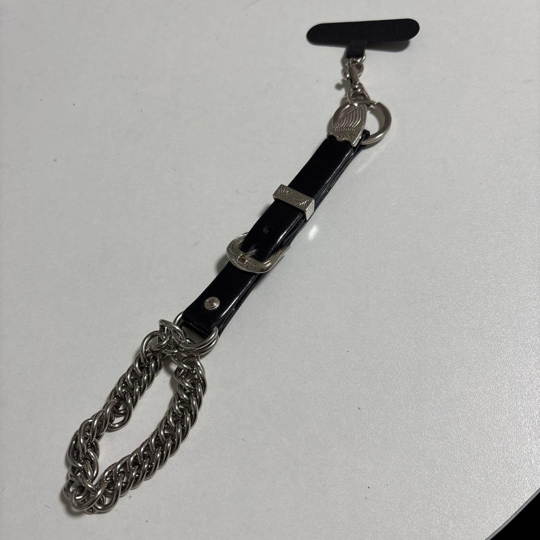 【早い者勝ち】TOGA phone handle strap(black) LEATHER BRAID PHONE HANDLE STRAP – TOGA ONLINE STORE