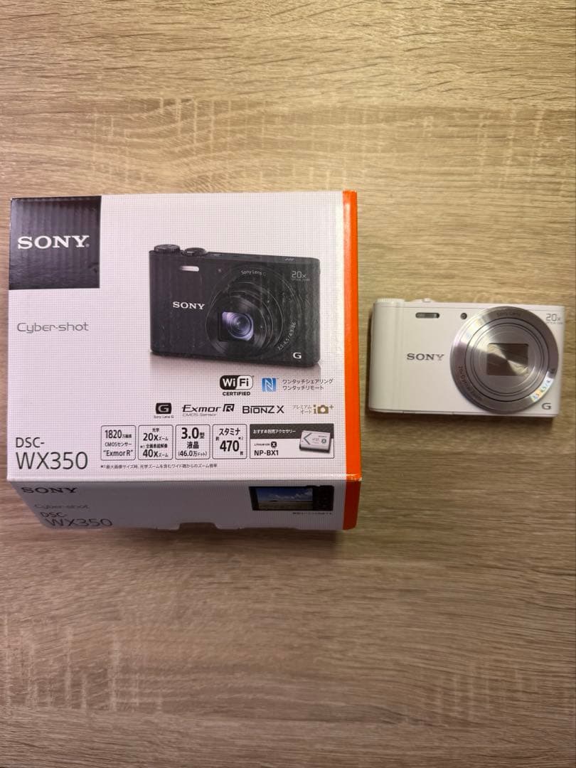 Sony Cyber-shot DSC-WX350 デジタルカメラ Buy Sony DSC-WX350/P Cybershot 18.2MP Point & Shoot Digital Camera