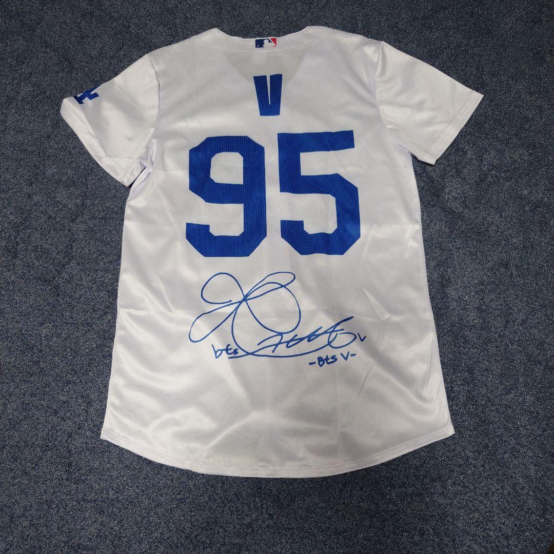 だ*ぼ様 BTS V レプリカユニフォーム キャップ LAドジャース - メルカリ