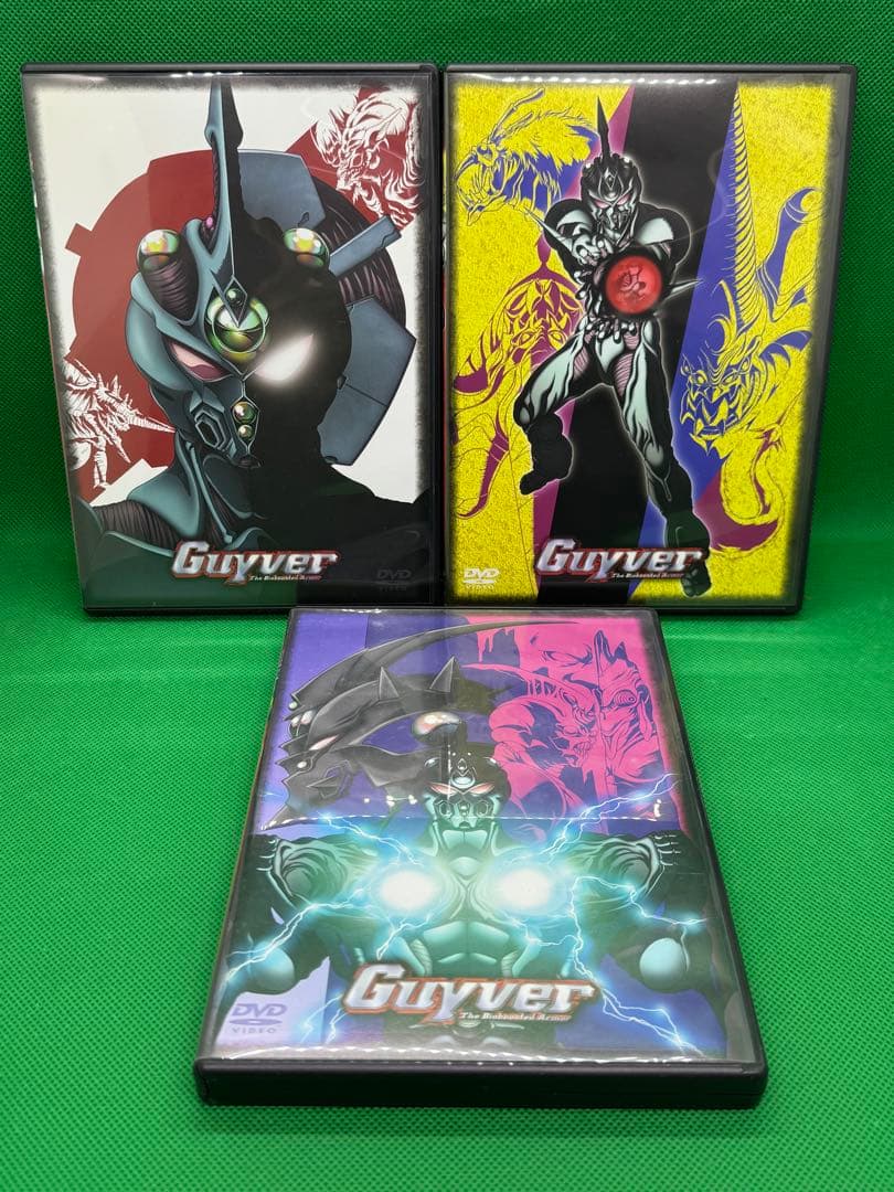全2種セット 強殖装甲ガイバー DVD BOX 限定版 リニューアルパッケージ