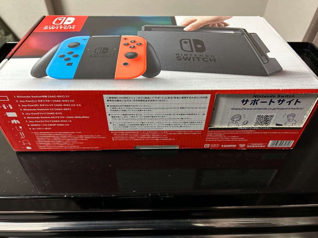 Nintendo Switch 本体 HAC-001 旧型 赤ジョイコン - メルカリ