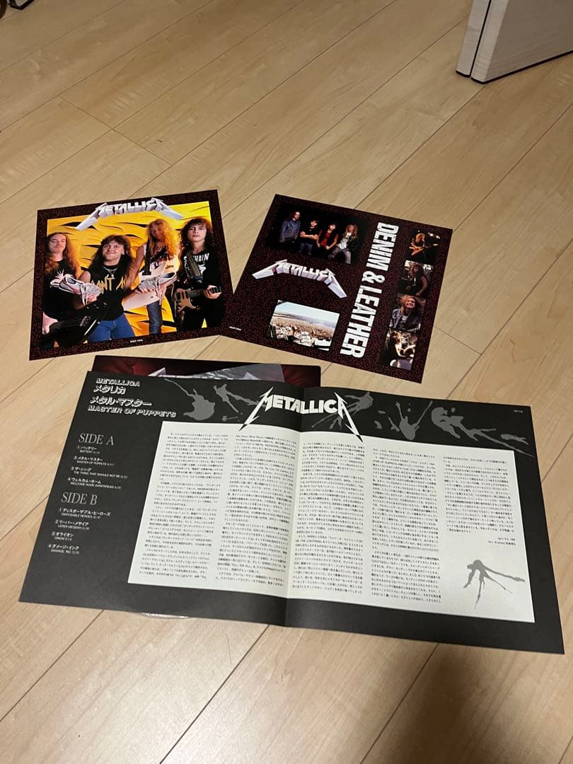 メタリカ Master of Puppets ジャパン 日本 オリギナル