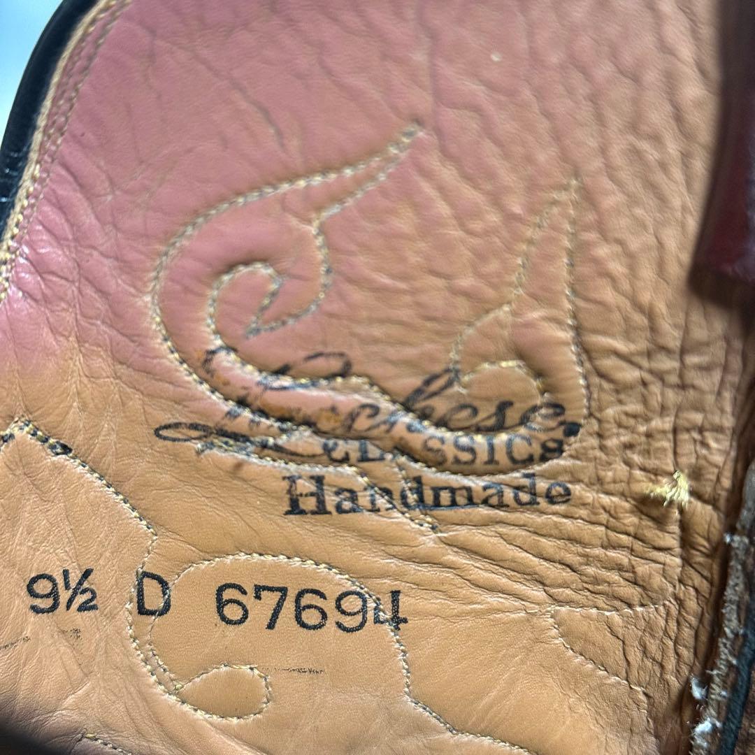 極美品⭐️ Lucchese ルケーシー ウエスタンブーツ エキゾチックレザー