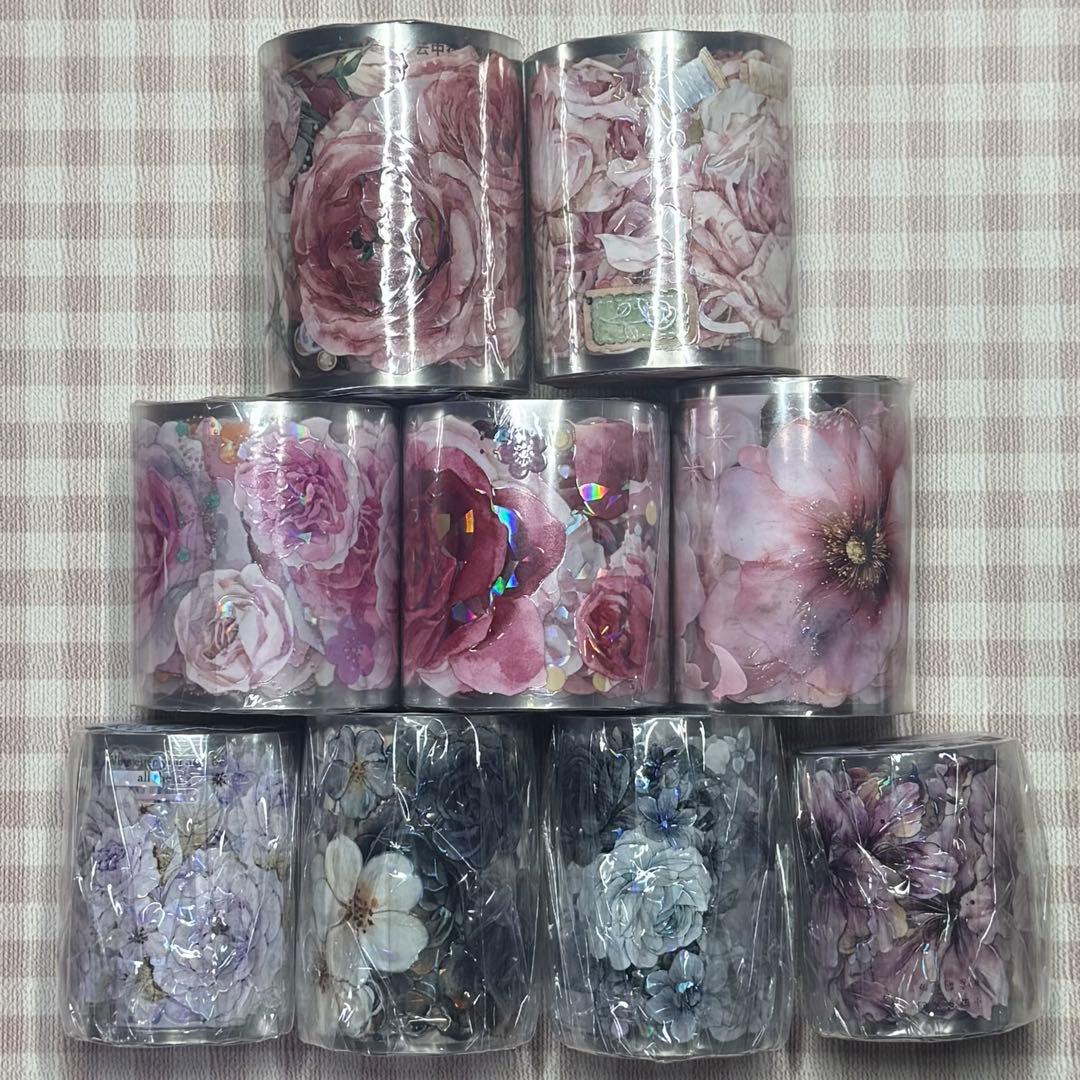 海外マステ お花系 9巻 まとめ売り - メルカリ