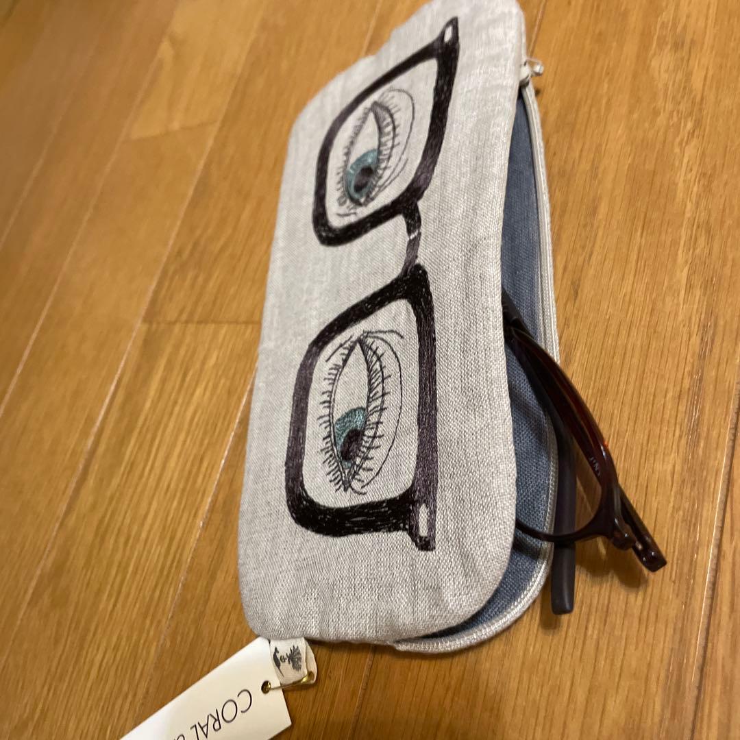 新品未使用】CORAL & TUSK コーラル&タスク ポーチ 眼鏡ケース - メルカリ
