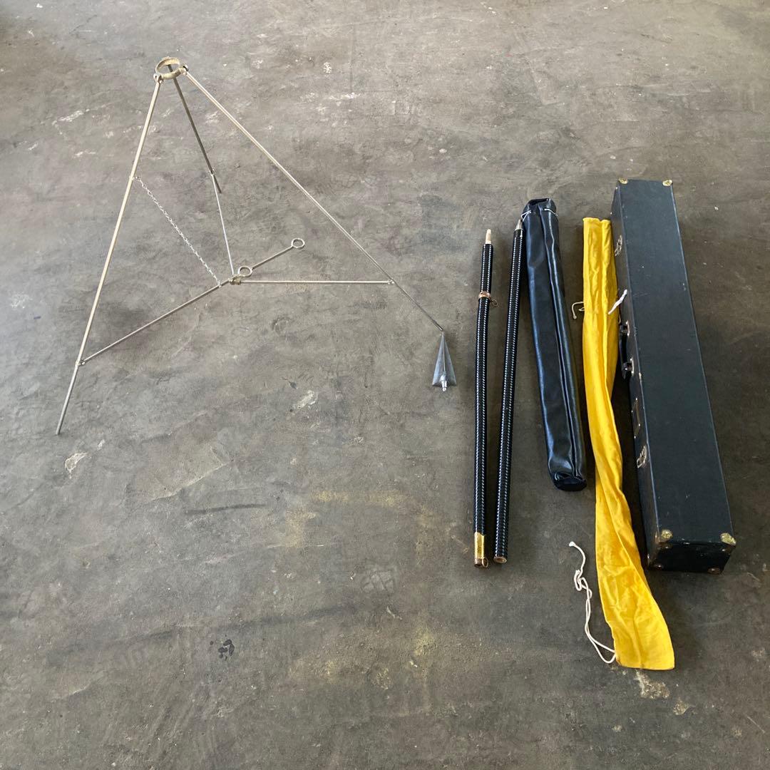 m*i様 優勝旗 校旗 社旗 旗棒 千段巻棒 天然木 スタンド 専用ケース