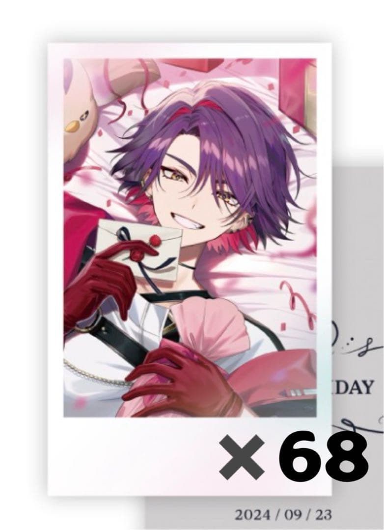 渡会雲雀 誕生日グッズ2024 チェキ 渡会雲雀 2024 誕生日グッズ チェキ風カード 40枚 - メルカリ