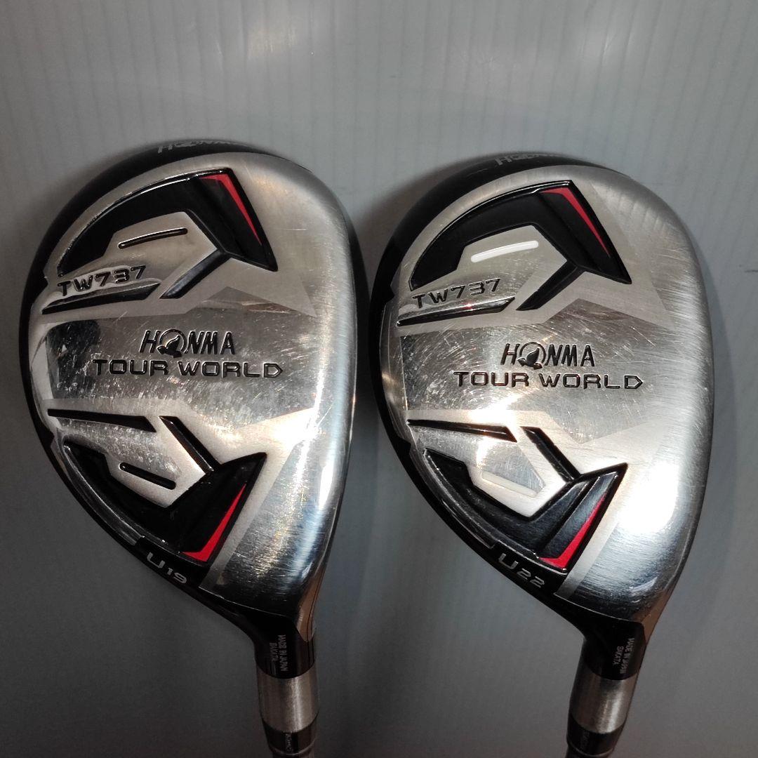 HONMA TW737 U19 U22 ユーティリティ VIZARD IN75U - メルカリ