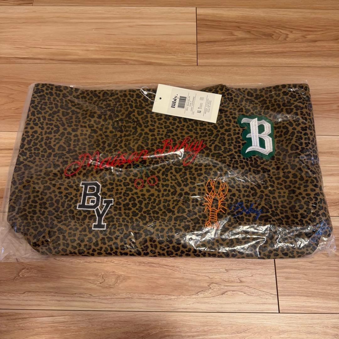 新品未使用】レオパード MAISON BIBIY. LEOPARD TOTE - メルカリ