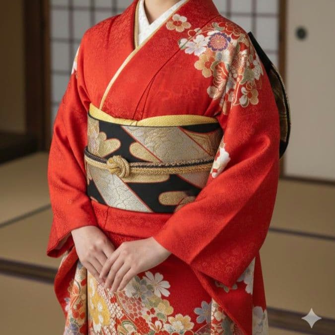 豪華 袋帯 正絹 六通柄 金銀糸 雲取り亀甲文様 振袖 訪問着 成成人式