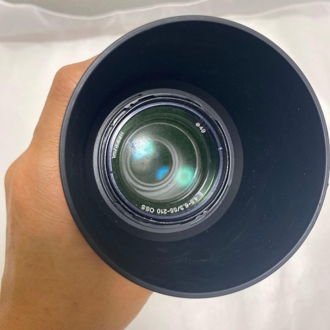 大迫力の望遠レンズ　ソニー SONY E 55-210mm F4.5-6.3