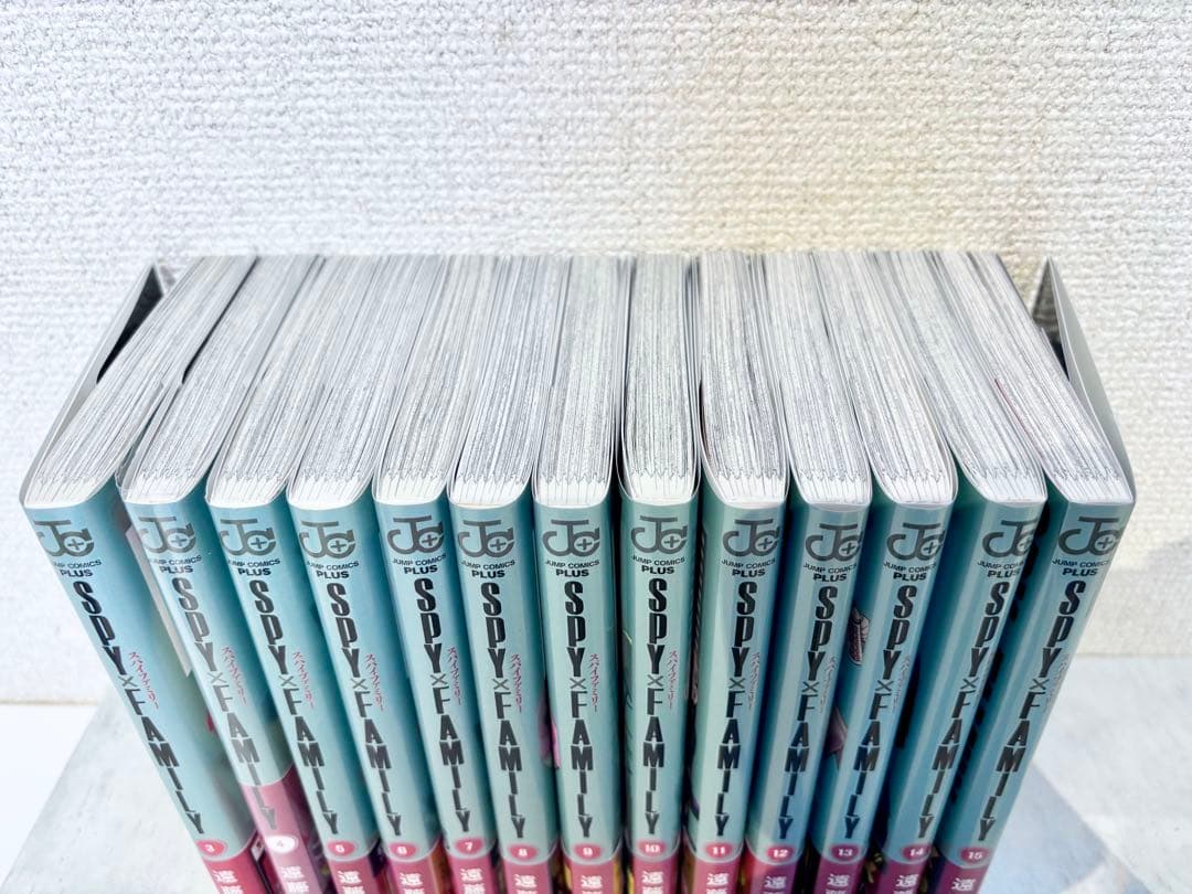 全巻初版＆帯付き】SPY×FAMILY スパイファミリー 3〜15巻 美品 - 少年