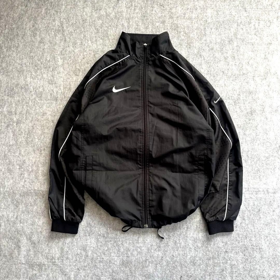 ナイキ 00s ドローコード テック系 y2k 銀タグ 刺繍 ナイロン