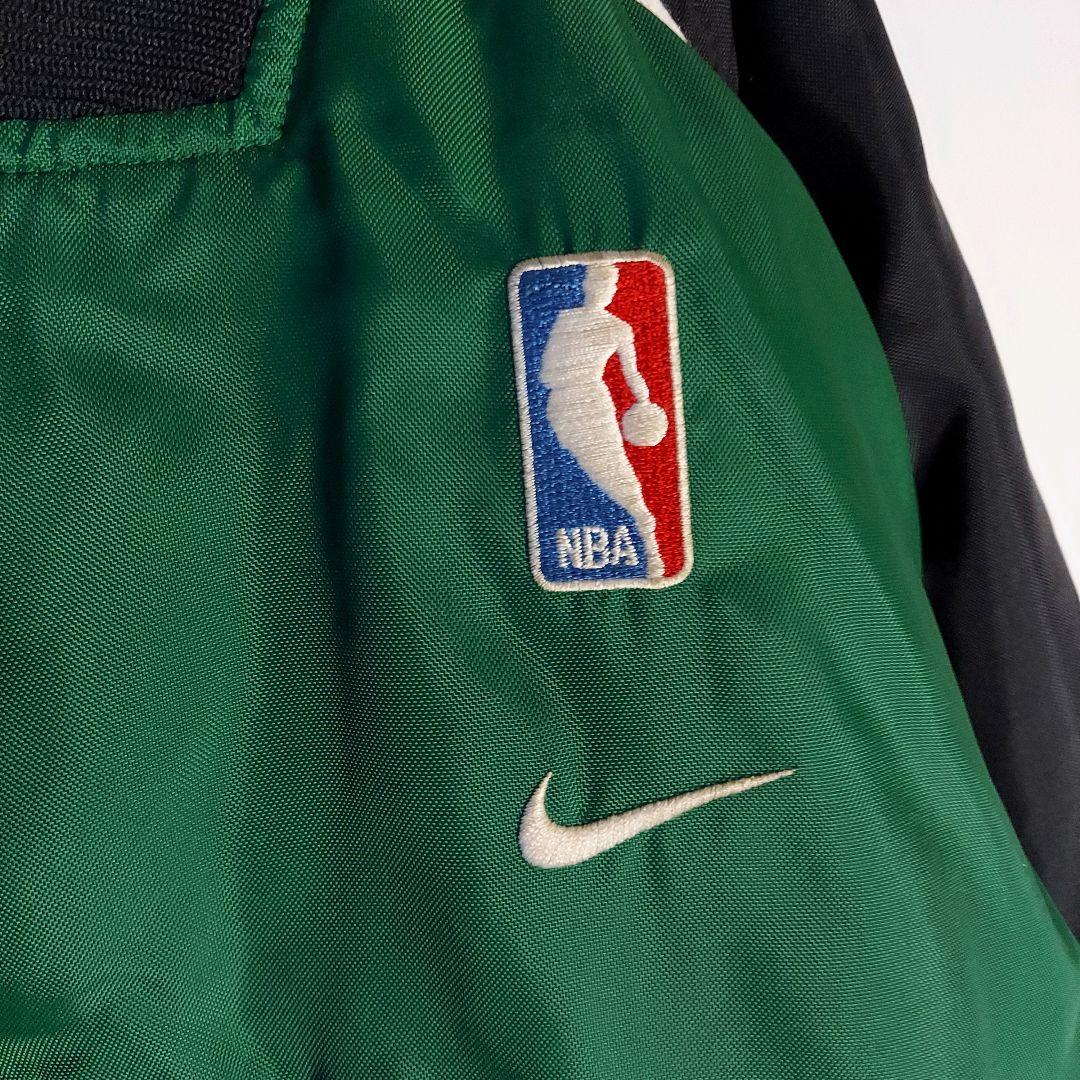 90s オールドナイキ NBA公式 セルティックスナイロンスタジャン XXL緑