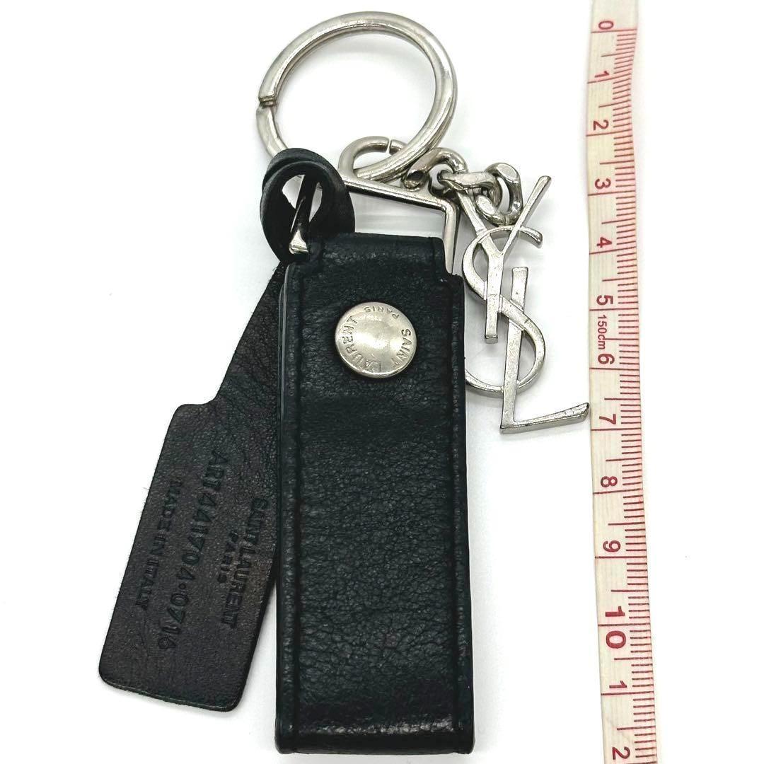 SAINT LAURENT サンローラン キーリング カサンドラ レザー YSL - メルカリ