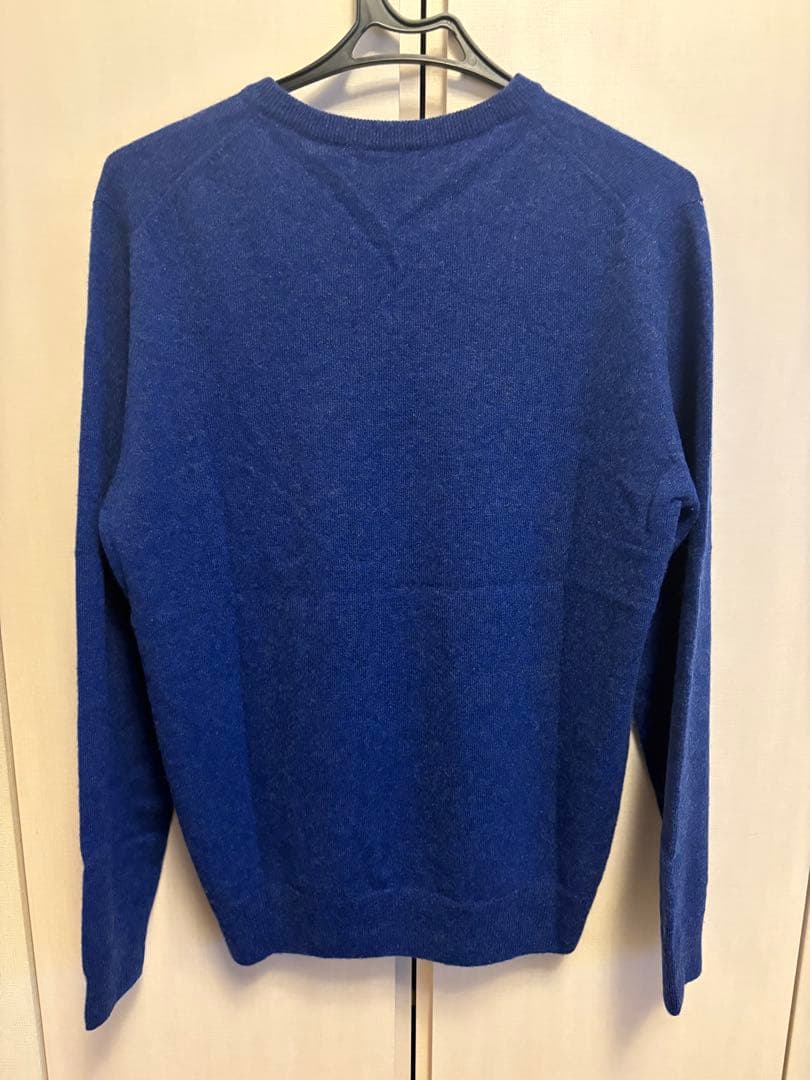 Johnstons of Elgin ブルー カシミヤ セーター S - メルカリ