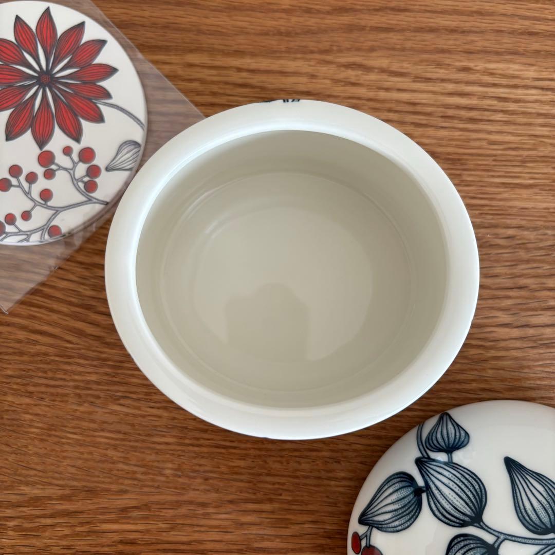 アラビア ルノ フロストベリー 蓋付きジャー コースター 2枚 - メルカリ