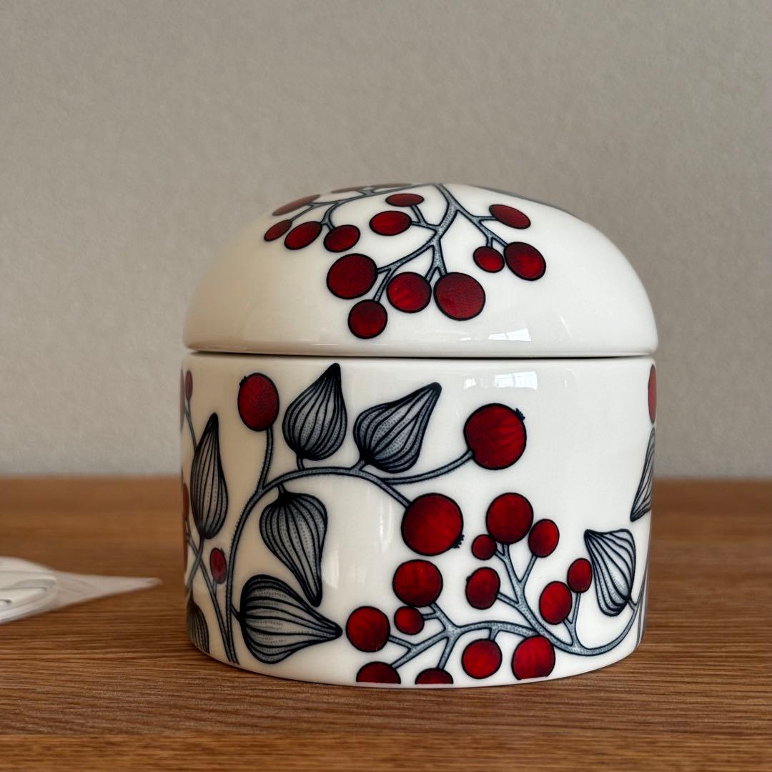 アラビア ルノ フロストベリー 蓋付きジャー コースター 2枚 - メルカリ