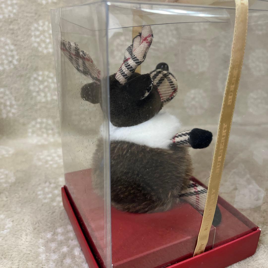 BURBERRY バーバリー ノバチェック トナカイ ぬいぐるみ ブラウン系