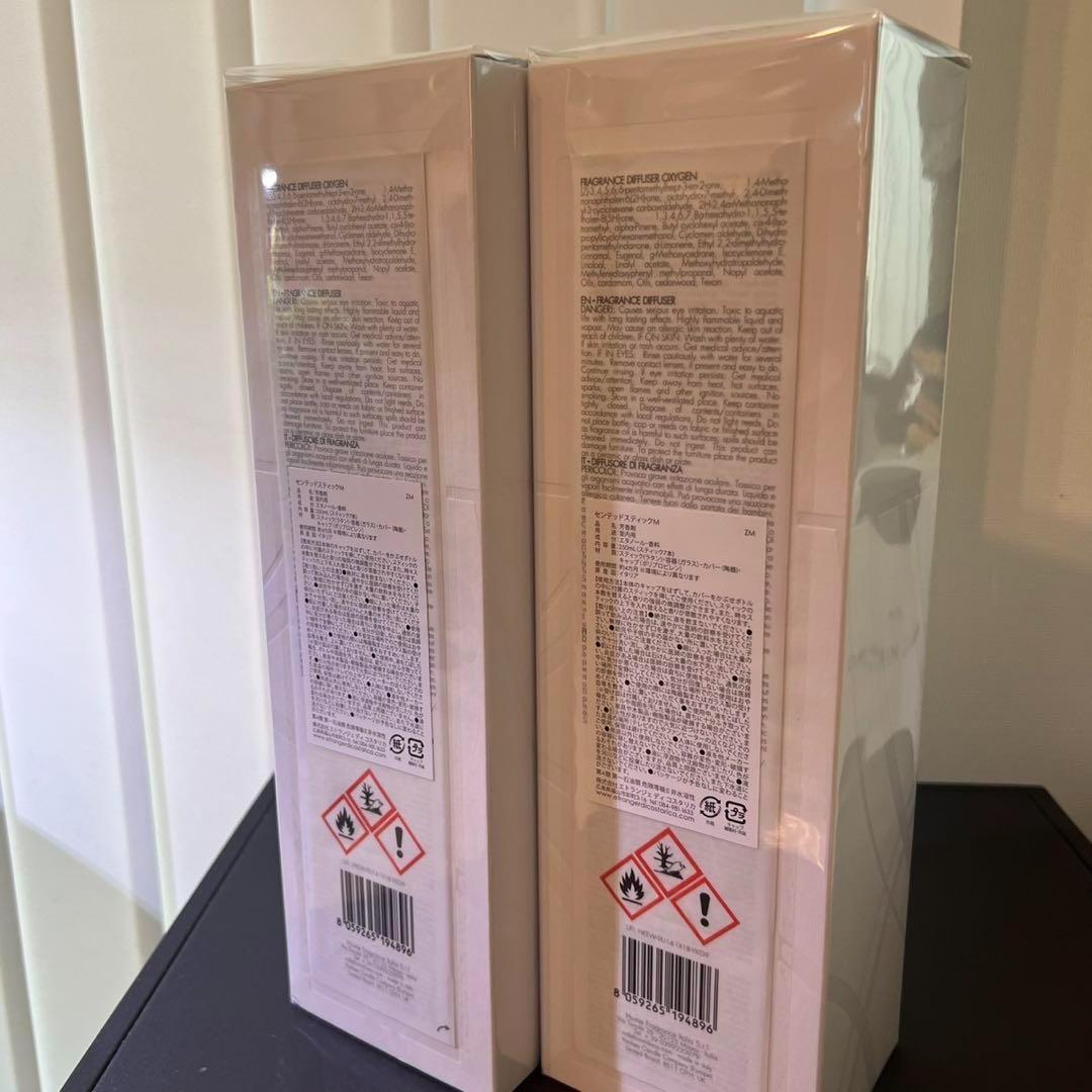 ミッレフィオーリ ZONA フレグランスディフューザー oxygen M 2本