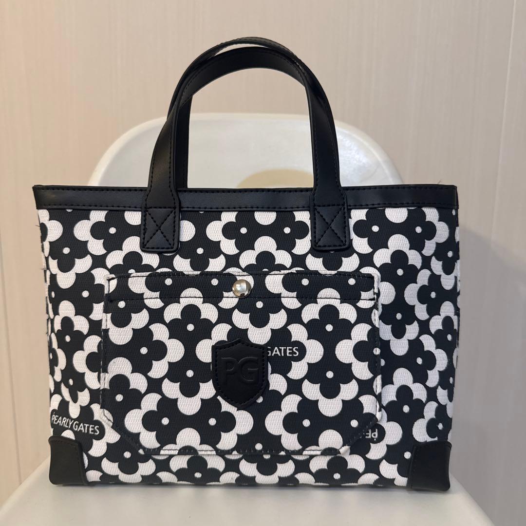 とね様専用】パーリーゲイツ ジオメトリック フラワー柄 カートバッグ
