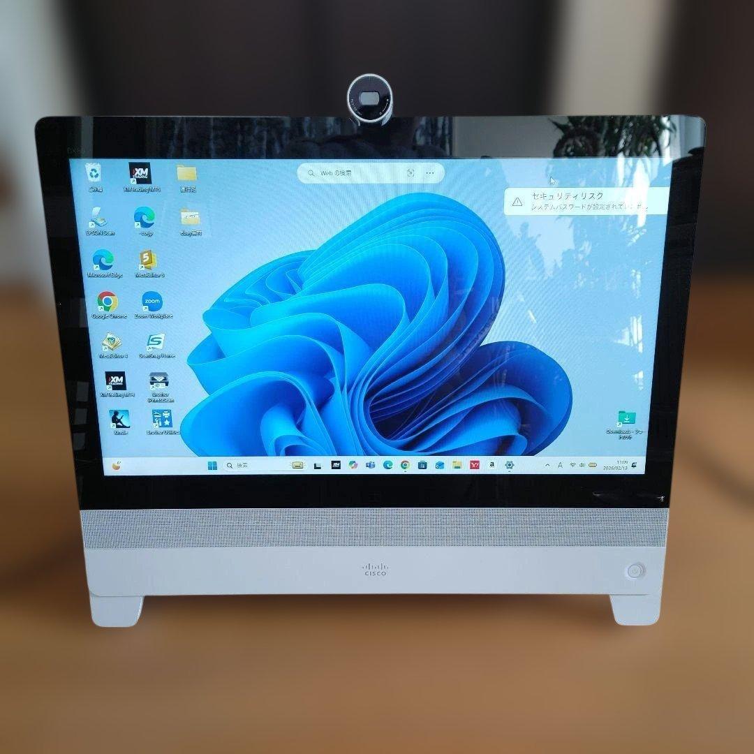 動作確認済】Cisco Webex DX80 テレワーク・Web会議用モニタ② - メルカリ