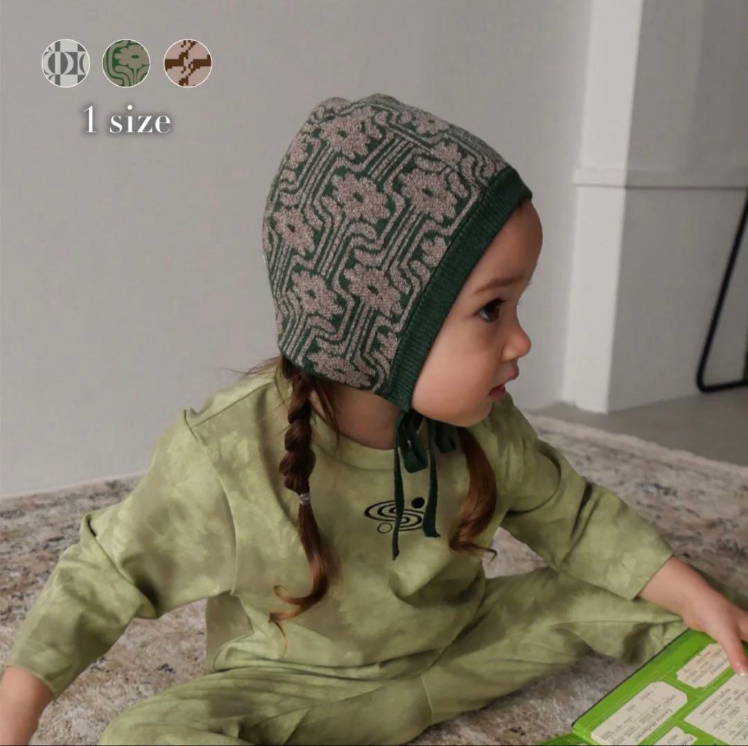 semon サスペンダーレギンス ボンネット セットフラワー 0-1y - メルカリ