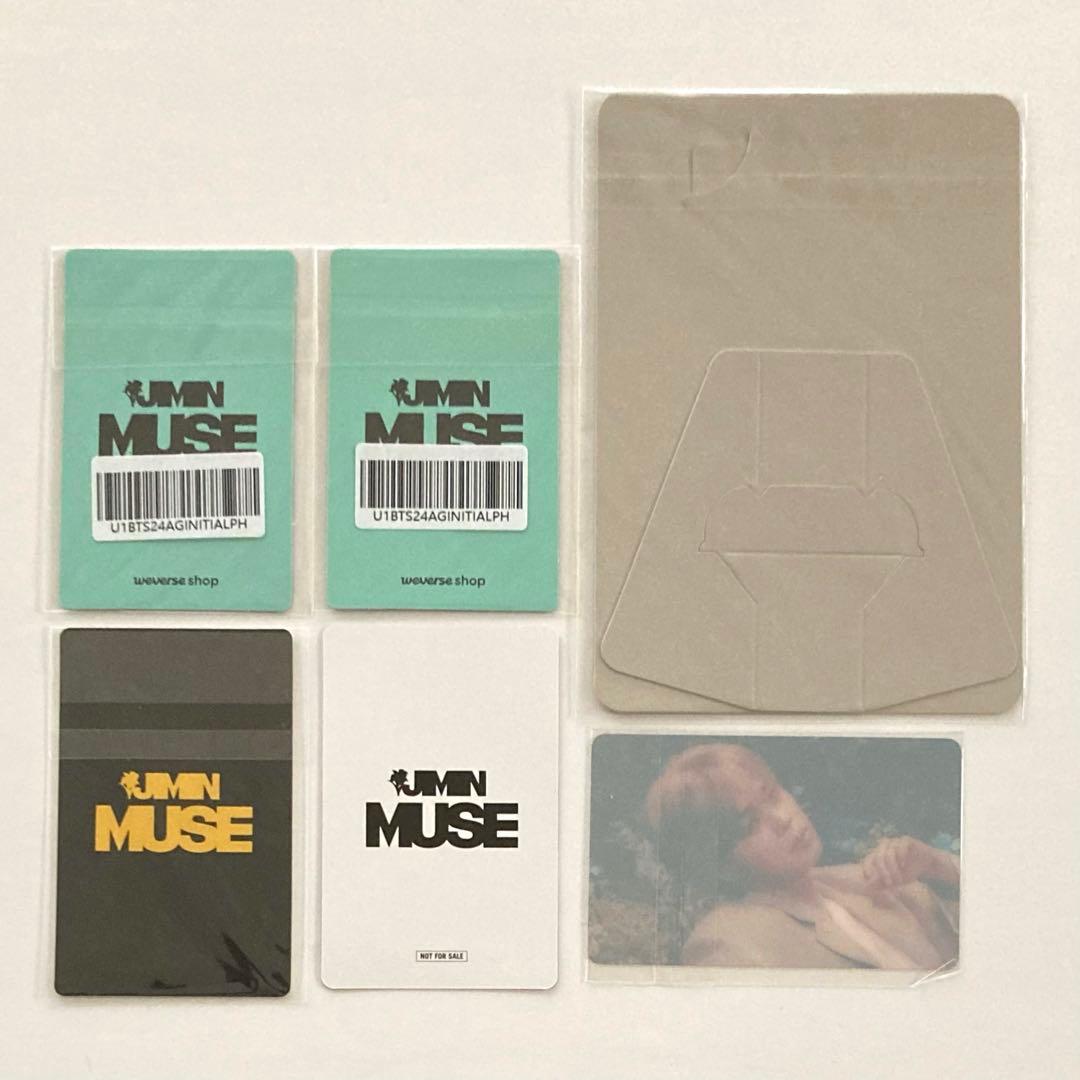 BTS ジミン JIMIN “MUSE\" Weverse 特典 6点 未開封