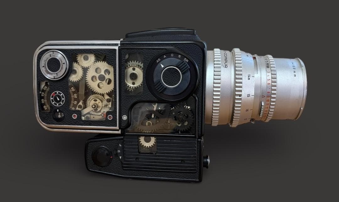 希少 シースルー Hasselblad 500EL/M Cut-away 夜の東京をフィルム撮影