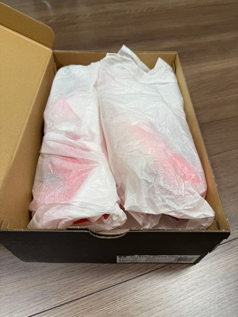 ADIZERO ADIOS PRO 4 M 28.5cm レッド/ブラック 新品