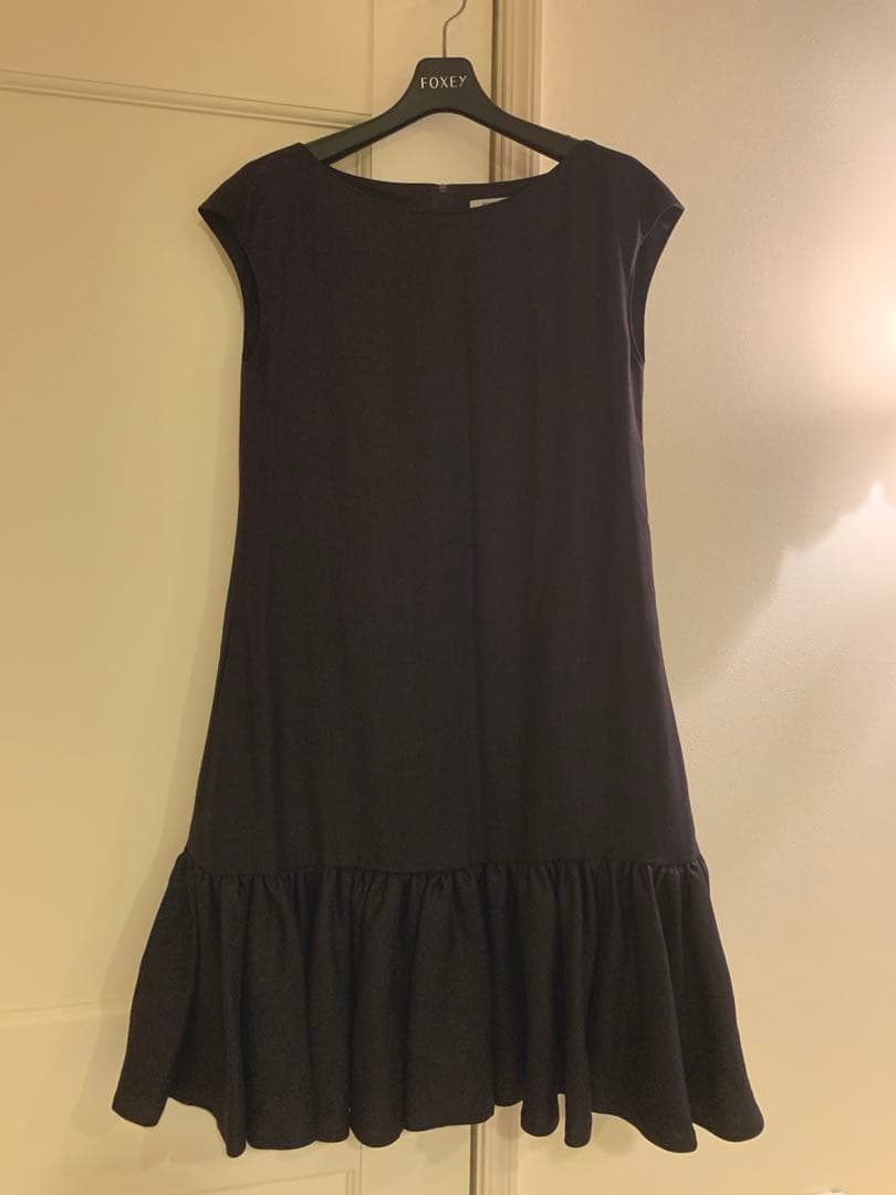 フォクシーニューヨーク FOXEY ワンピース 黒 38