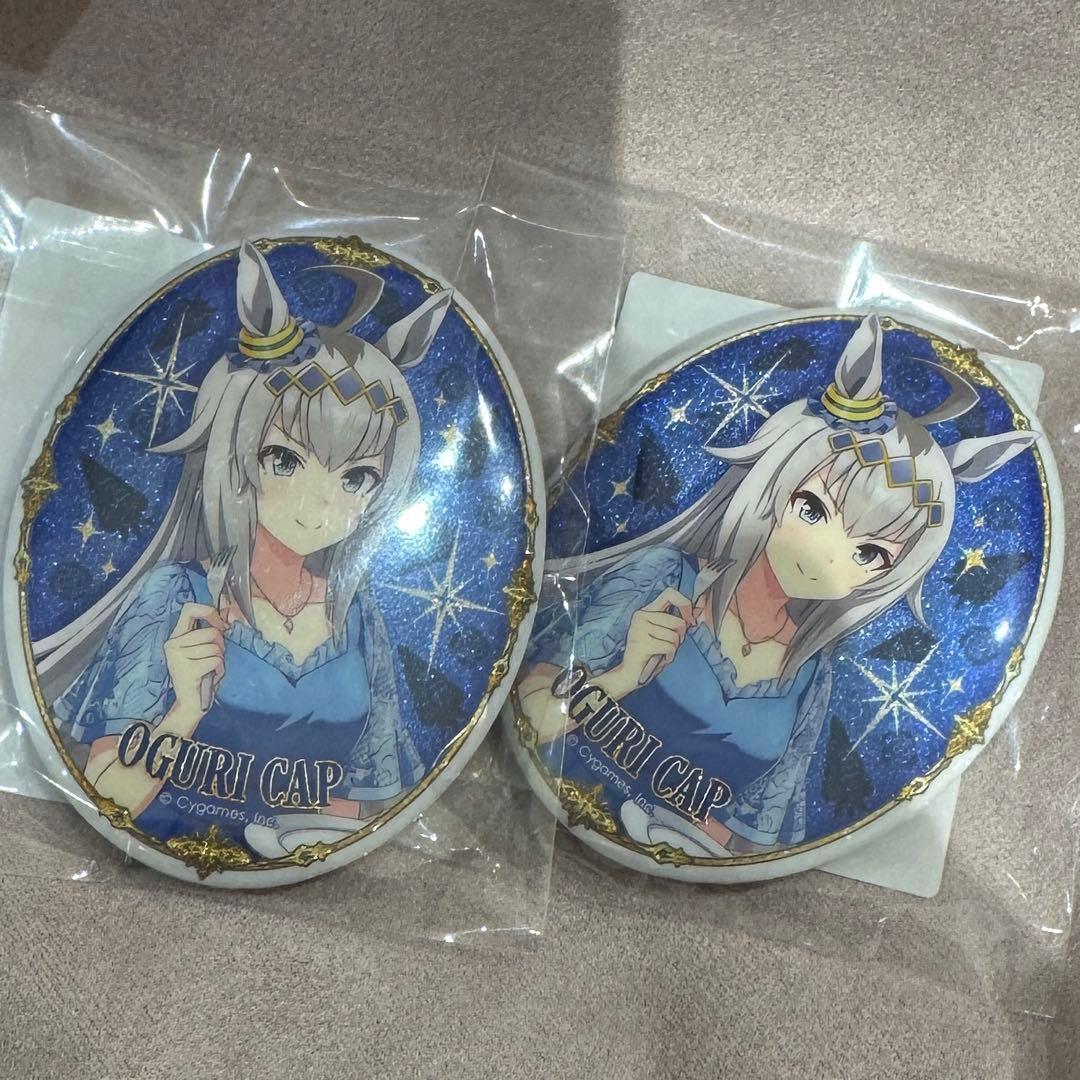ウマ娘 4.5周年 オグリキャップ 缶バッジ - メルカリ
