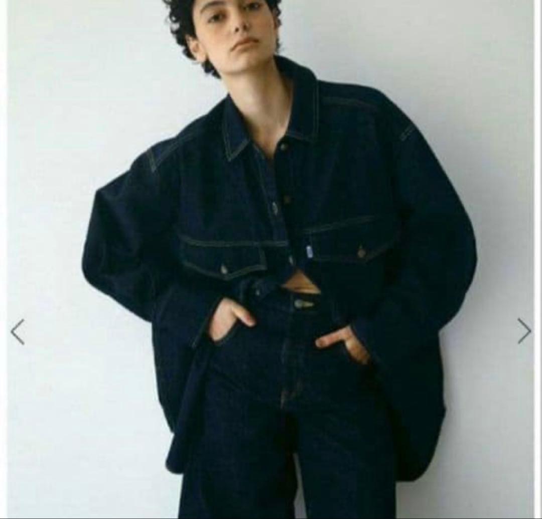 EDWIN×ETRE TOKYOデニムシャツジャケット INDIGO - メルカリ