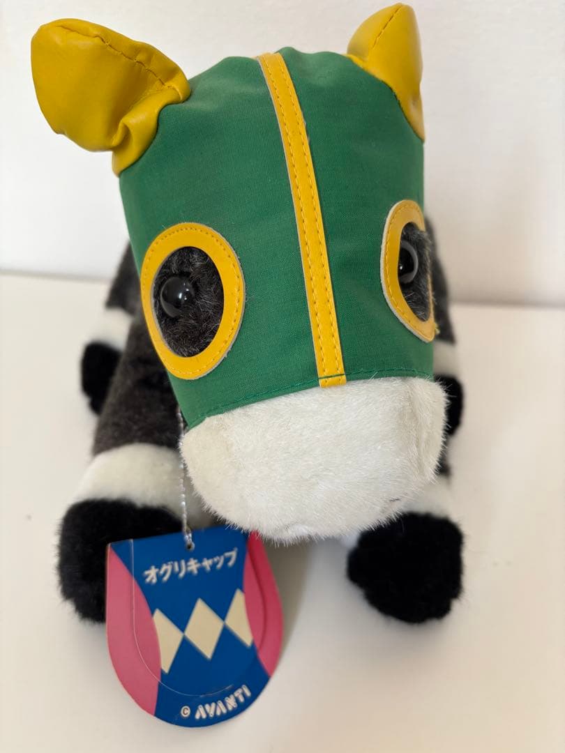 レア 未使用保管品 オグリキャップぬいぐるみ AVANTI ウマ タグ付き 限定品】オグリキャップ 競馬ぬいぐるみウマ娘 アイドルホース馬AVANTI