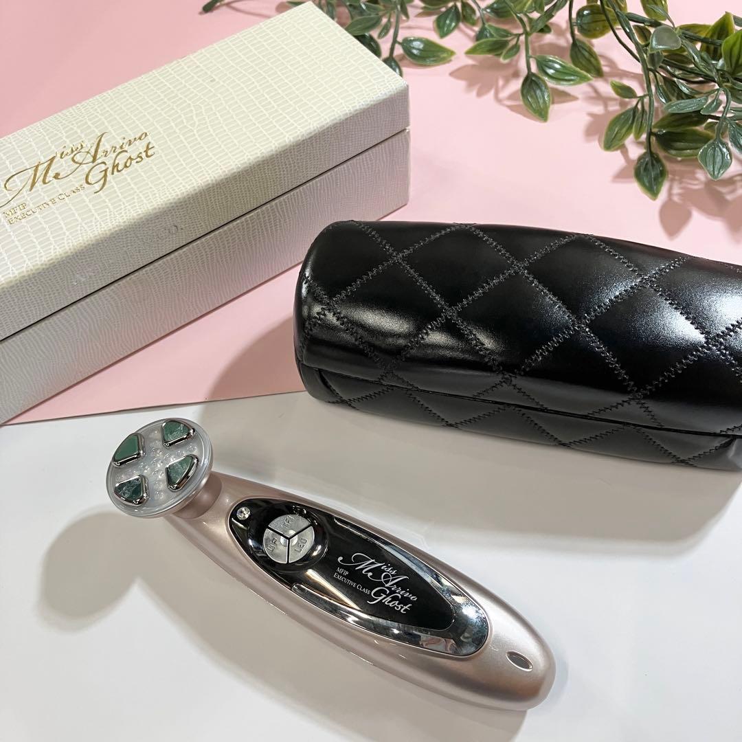 Miss Arrivo Ghost ミスアリーヴォゴースト ピンクゴールド美顔器 コンパクト美顔器 ミスアリーヴォゴースト - 💠高級美顔器のA. GLOBAL