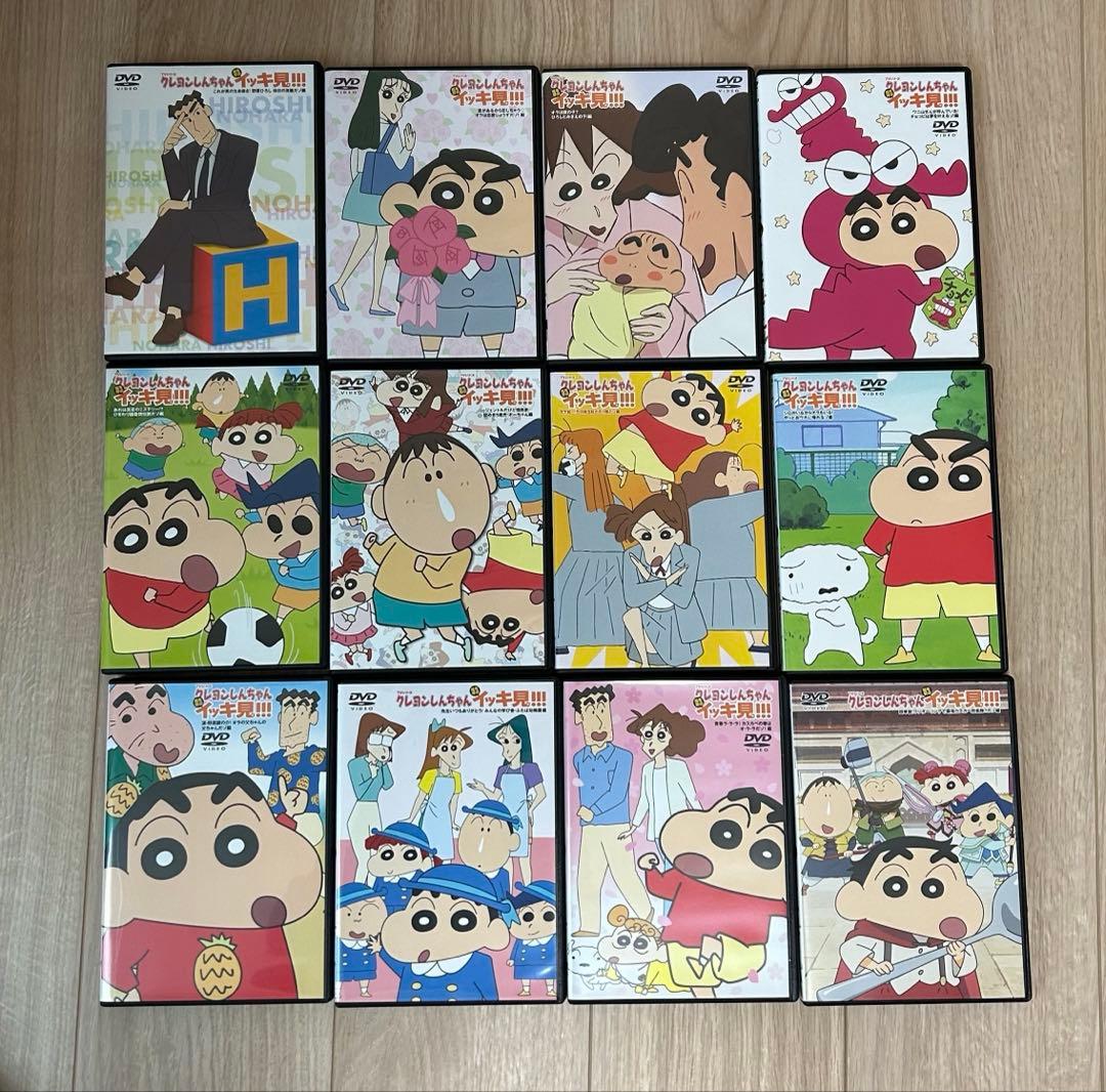 クレヨンしんちゃん イッキ見 DVD 12枚セット - メルカリ