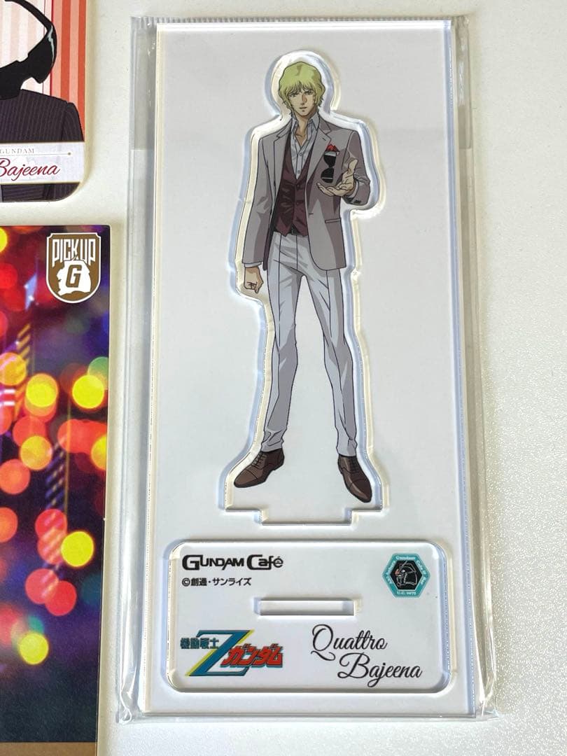 Zガンダム アクリルスタンド コースター 5点 クワトロ シャア