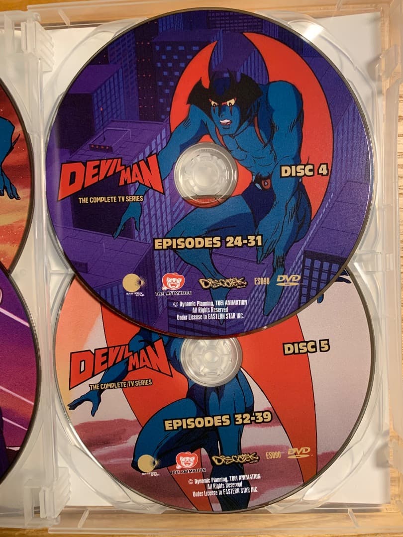 デビルマン コンプリート TVシリーズ 北米版 永井豪 インポート品
