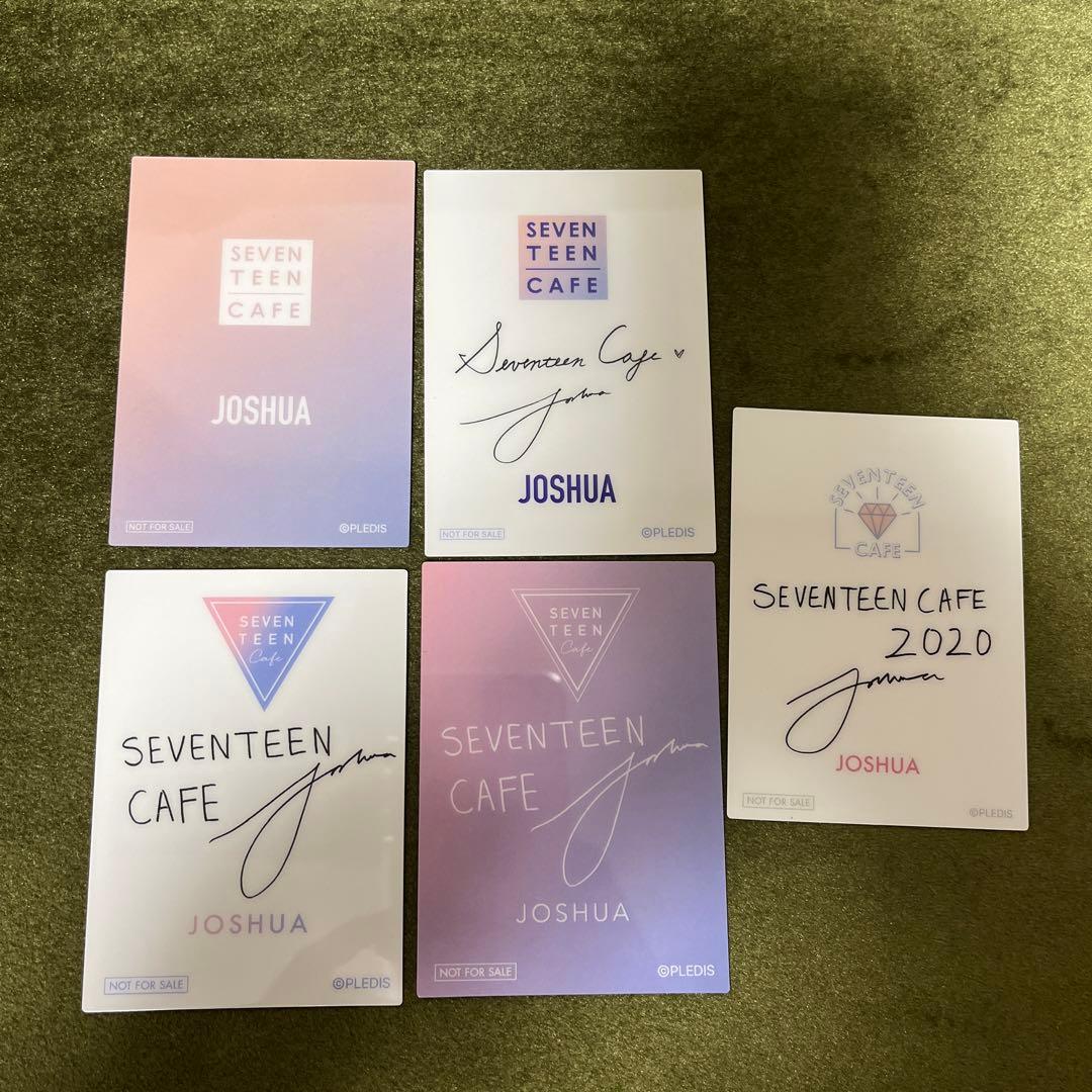 SEVENTEEN CAFE セブチカフェ セブチ ジョシュア トレカ 入場特典
