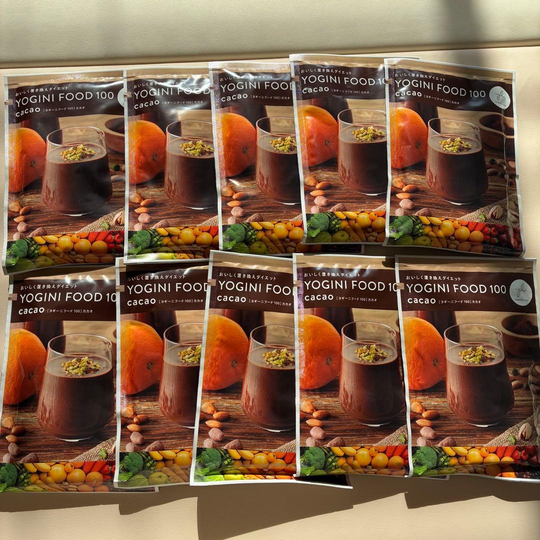 YOGINI FOOD 100 cacao 10袋 ヨギーニフード カカオ - メルカリ
