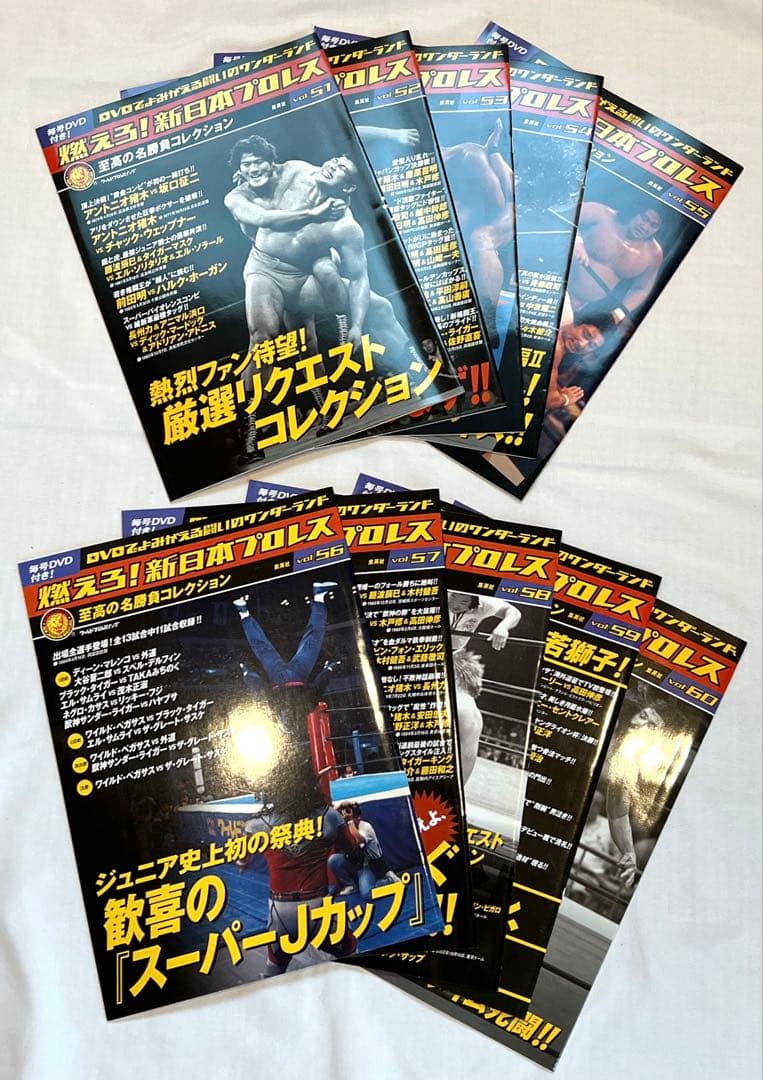 燃えろ！新日本プロレス全巻コンプリートセット