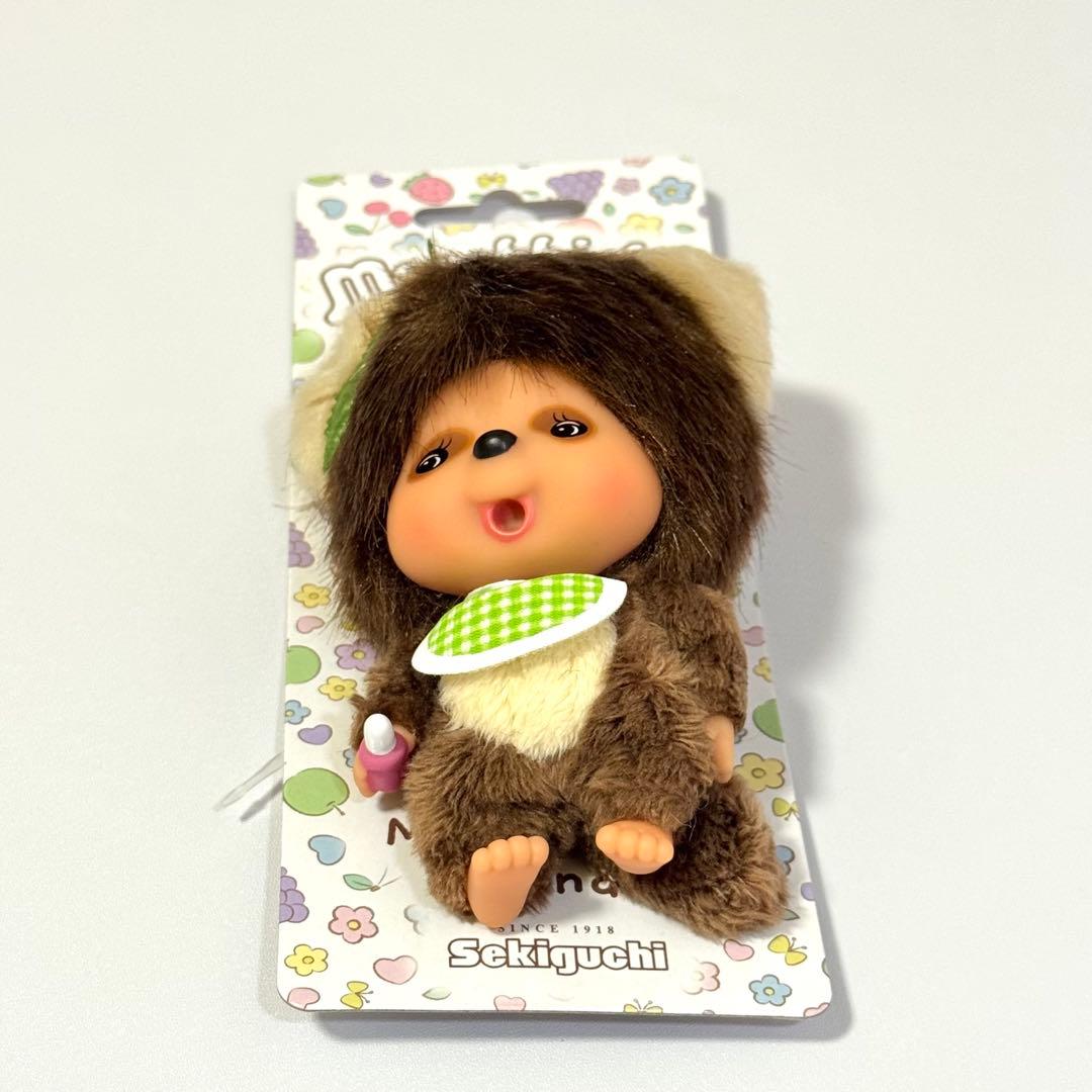 希少】EUモンチッチ 友達 顔でかタヌタヌぬいぐるみキーホルダー