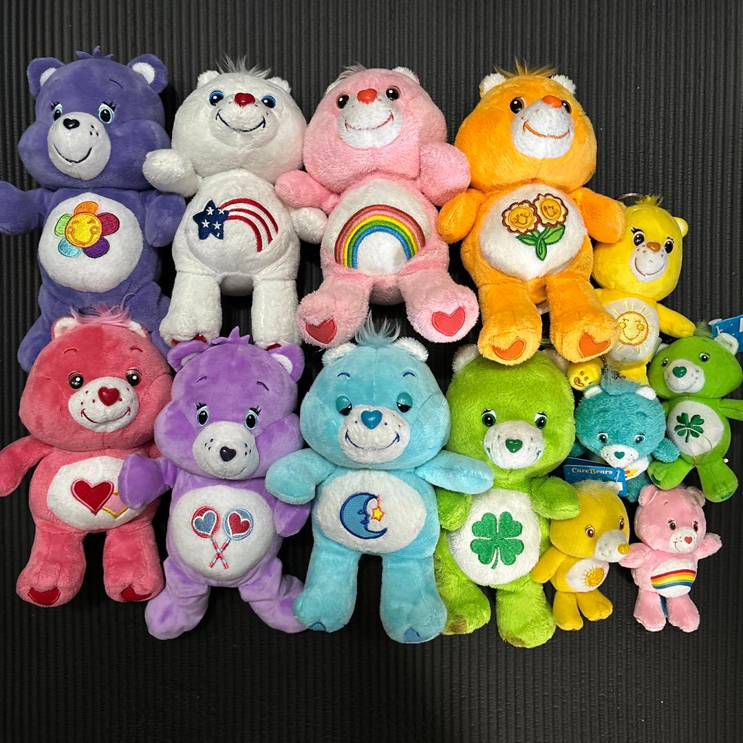 ケアベア ぬいぐるみ 13体まとめ売り - メルカリ