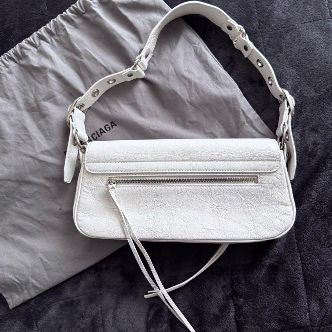 新品未使用 BALENCIAGA ルカゴール スリング ショルダーバッグ 白