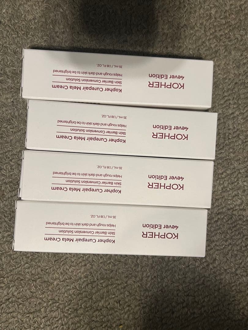 新品 KOPHER キュリペアメラクリーム 35ml 未開封 4本 - メルカリ