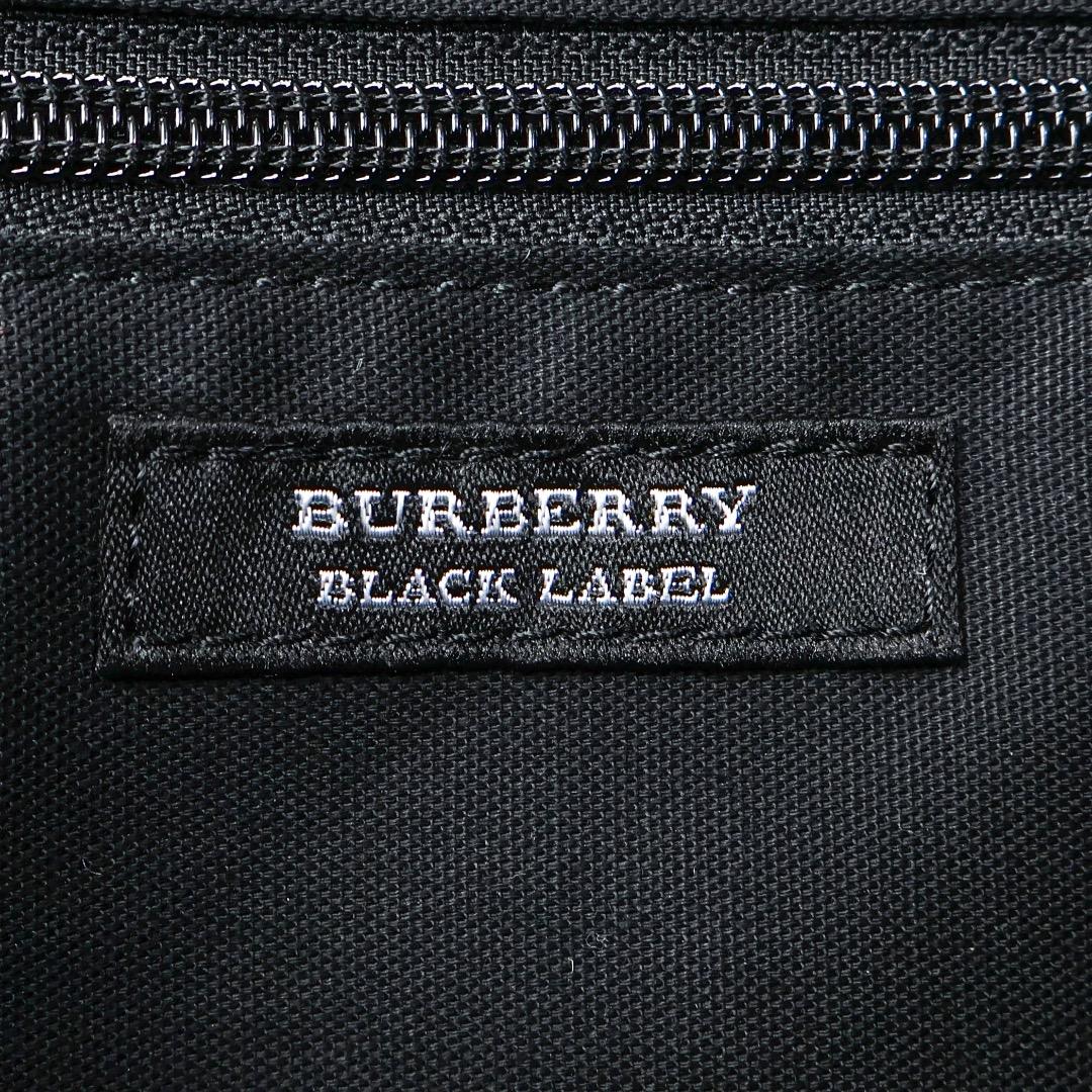 H5254-25◾️バーバリーブラックレーベル キャンバスビジネスバッグ Y2K