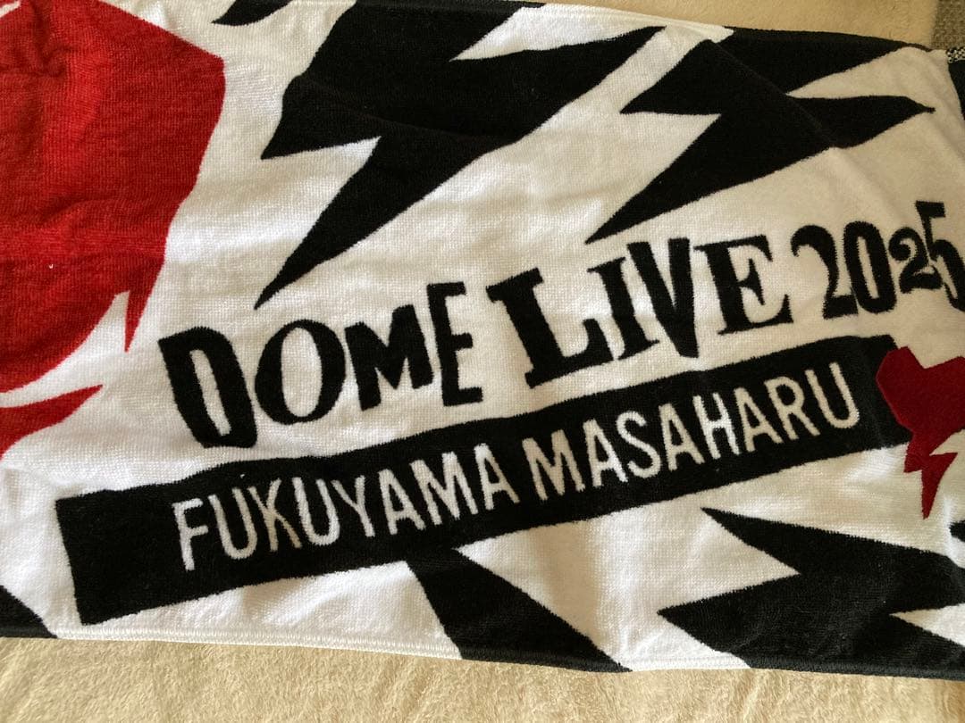 福山雅治 SOUL DOME LIVE 2025 ライトバングル タオル - メルカリ