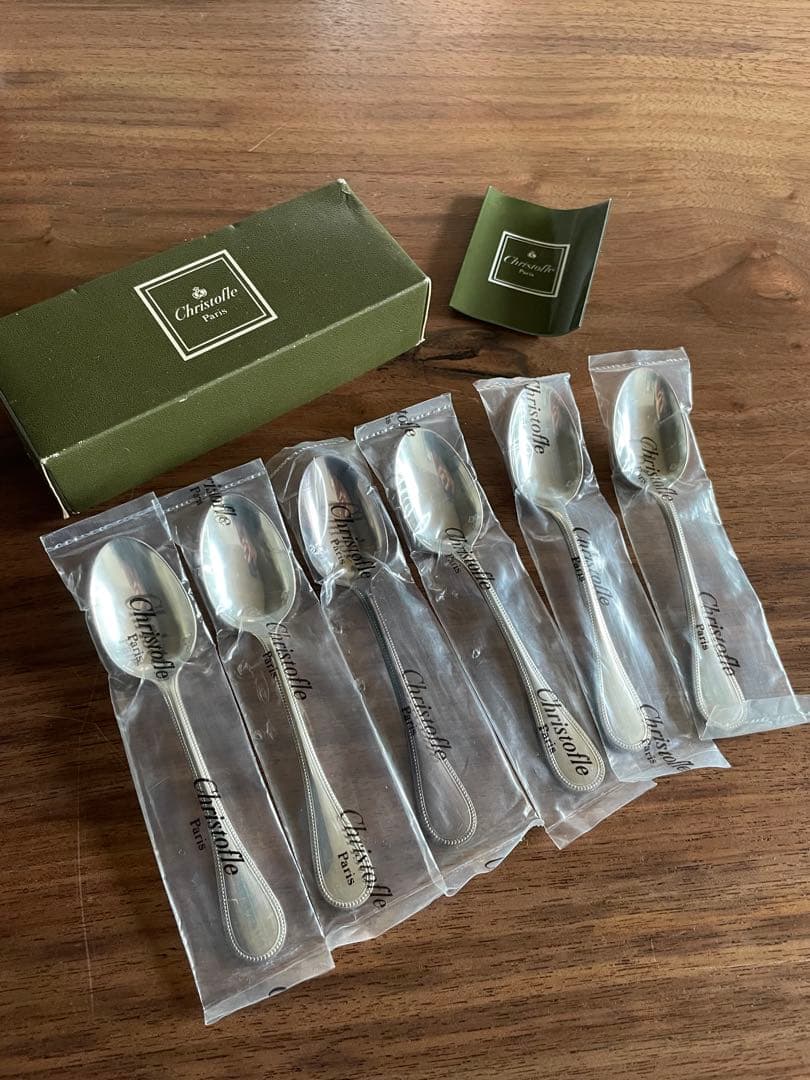 クリストフル　シルバー　パール　スプーン　6本セット Christofle クリストフル スプーン 6本セット カトラリー｜Yahoo