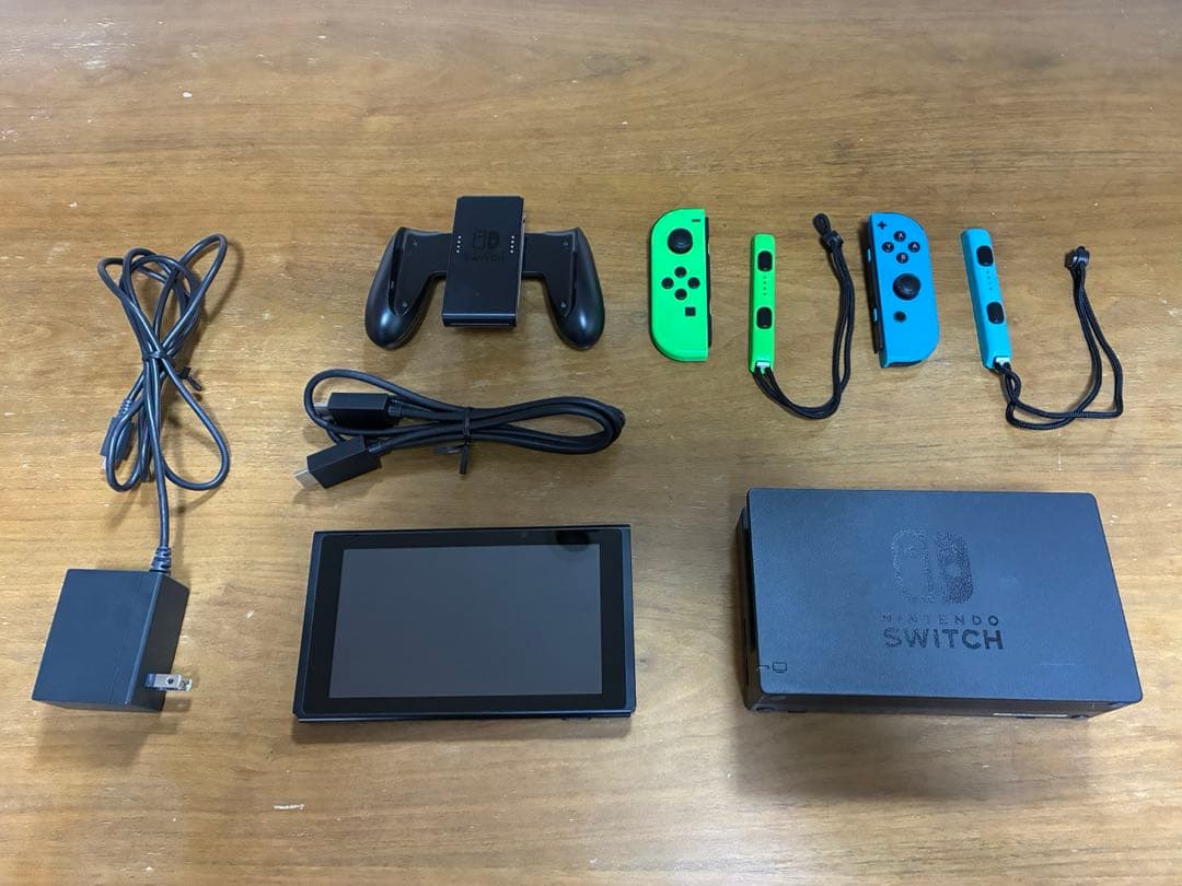 Nintendo Switch 本体・付属品完備JOY-CON ブルー/グリーン Joy-Con(L) ネオングリーン | My Nintendo Store（マイニンテンドー